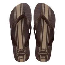 Chinelo Havaianas Color Essential Masculino - Marrom e Bege Chinelo Havaianas Color Essential Masculino - Marrom e Bege