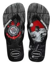 Chinelo Havaianas Corinthians Original Sandália Timão Masculina Feminina Infantil Presente Chinelo Havaianas Corinthians Original Sandália Timão Masculina Feminina Infantil Presente