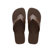 Chinelo Havaianas De Dedo Hybrid Be Cafe
