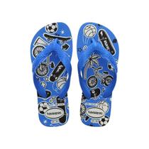 Chinelo Havaianas De Dedo Kids Athletic Branco/Azul