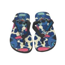 Chinelo Havaianas Decorado Top Infantil - Stitch Azul