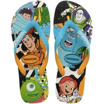 Chinelo Havaianas Disney Stylish Masculino - Azul e Amarelo