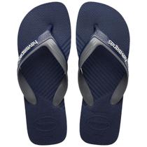 Chinelo Havaianas Dual Masculino - Marinho e Cinza