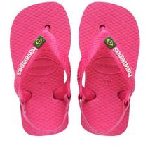 Chinelo Havaianas Elástico Rosa Fux Meninas