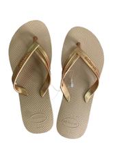 Chinelo Havaianas Elegance dourado