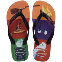 Chinelo Havaianas Fantasia Potter Masculino Adulto Cor:PretoTamanho:39/40