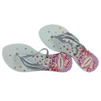 Chinelo Havaianas Feminina Slim Tamanho 33-34