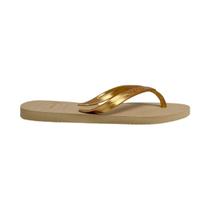 Chinelo Havaianas Feminino 4148801 Dourado Chinelo Havaianas Feminino 4148801 Dourado