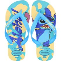 Chinelo Havaianas Feminino Adulto Top Disney Clássicos Cor:AmareloTamanho:35/36