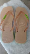 Chinelo Havaianas Feminino Bico Quadrado