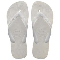 Chinelo Havaianas Feminino Original Top Branco 33/34 ao 41/42