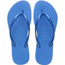 Chinelo Havaianas Feminino SLIM 35/36 Azul Brilhante (PAR) Chinelo Havaianas Feminino SLIM 35/36 Azul Brilhante (PAR)