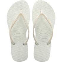 Chinelo Havaianas Feminino SLIM 37/38 Branco Chinelo Havaianas Feminino SLIM 37/38 Branco