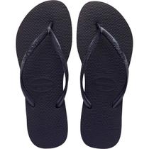 Chinelo Havaianas Feminino SLIM 39/0 Preto