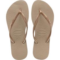 Chinelo Havaianas Feminino SLIM 39/0 Rose GOLD