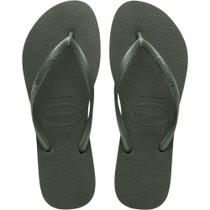 Chinelo Havaianas Feminino SLIM 39/0 Verde Olive