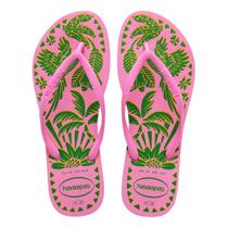 Chinelo Havaianas Feminino Slim Estampado Com Nota Fiscal