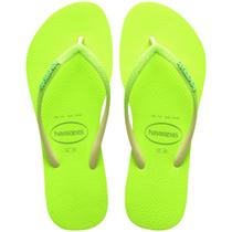 Chinelo Havaianas Feminino Slim Glitter Neon Chinelo Havaianas Feminino Slim Glitter Neon