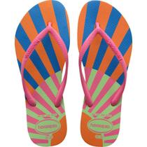 Chinelo Havaianas Feminino SLIM Harmony 35/6 Citronela