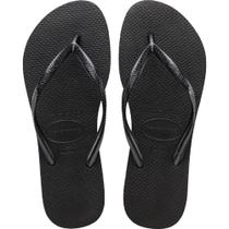 Chinelo Havaianas Feminino Slim Preto