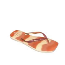 Chinelo Havaianas Feminino Slim Slsq Glt Bico Quadrado Chinelo Havaianas Feminino Slim Slsq Glt Bico Quadrado