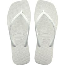 Chinelo Havaianas Feminino SLIM Square 33/4 Branco