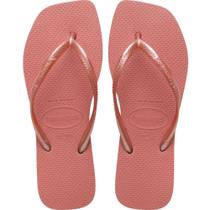 Chinelo Havaianas Feminino SLIM Square 35/36 Canyon CLAY PAR