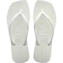 Chinelo Havaianas Feminino SLIM Square 39/0 Branco