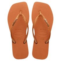 Chinelo Havaianas Feminino Slim Square Glitter Com NF Chinelo Havaianas Feminino Slim Square Glitter Com NF