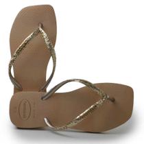 Chinelo Havaianas Feminino Slim Square Party 24/25