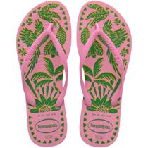 Chinelo Havaianas Feminino Slim Tucano Rosa