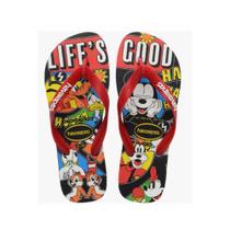 Chinelo Havaianas Feminino Top Disney Classics Branco