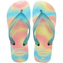 Chinelo Havaianas Feminino Top Fashion Tie Dye Tira Jelly cor:Buttercreamtamanho:37/38 Chinelo Havaianas Feminino Top Fashion Tie Dye Tira Jelly cor:Buttercreamtamanho:37/38