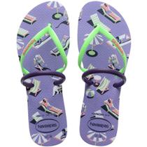 Chinelo Havaianas Flat Duo Vibes Roxo Paisley Chinelo Havaianas Flat Duo Vibes Roxo Paisley