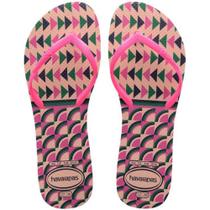 Chinelo Havaianas Flat Mix Rosa