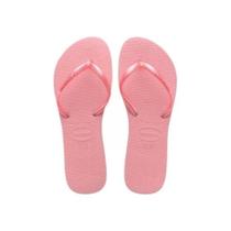 Chinelo Havaianas Flat Rosa Macaron