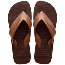 Chinelo Havaianas Hybrid Be Masculino - Marrom