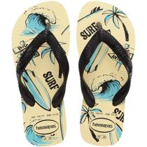 Chinelo Havaianas Infantil Athletic Buttercream