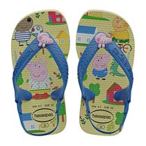 Chinelo Havaianas Infantil Baby Peppa Pig Com Elástico