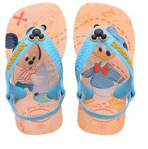 Chinelo Havaianas Infantil Bebê Elástico Disney Menino Azul