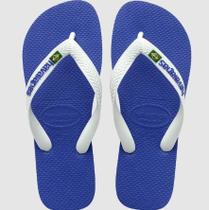 Chinelo Havaianas Infantil Brasil Azul Naval 23-32