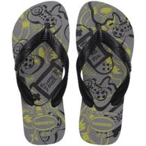 Chinelo Havaianas Infantil KIDS Athletic 25/26 Cinza AÇO PAR Chinelo Havaianas Infantil KIDS Athletic 25/26 Cinza AÇO PAR
