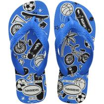Chinelo Havaianas Infantil KIDS Athletic 31/32 BRANCO/AZUL PAR