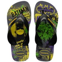Chinelo Havaianas Infantil Kids Max Heróis DC Menino Original Chinelo Havaianas Infantil Kids Max Heróis DC Menino Original