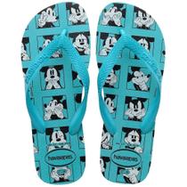 Chinelo Havaianas Infantil Masculina Mickey Azul Original