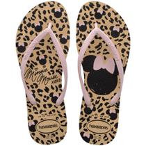 Chinelo Havaianas Infantil SLIM Disney 27/8 Dourado