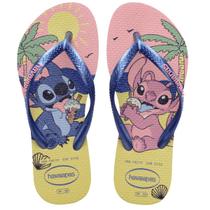 Chinelo Havaianas Infantil Slim Lillo Stitch