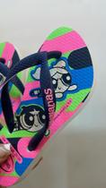 Chinelo havaianas infantil slim meninas super poderosas branco Chinelo havaianas infantil slim meninas super poderosas branco