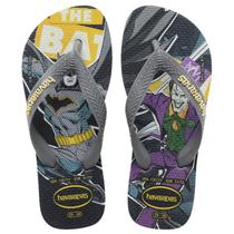 Chinelo Havaianas Infantil Top Heróis Batman e Super Homem