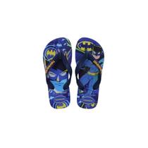 Chinelo Havaianas Infantil Warner Batman 022713 Cor:AzulTamanho:28 Chinelo Havaianas Infantil Warner Batman 022713 Cor:AzulTamanho:28